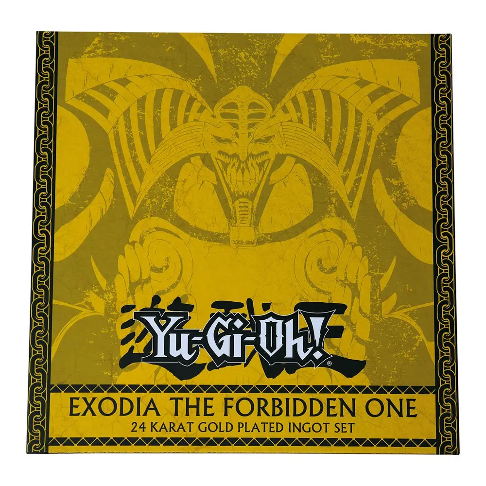 Yu-Gi-Oh! Metallbarren 5er-Set Exodia the Forbidden One Limited Edition (vergoldet) termékfotó