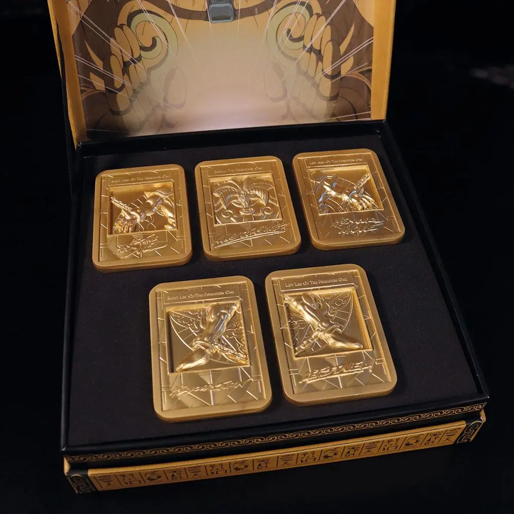 Yu-Gi-Oh! Metallbarren 5er-Set Exodia the Forbidden One Limited Edition (vergoldet) termékfotó