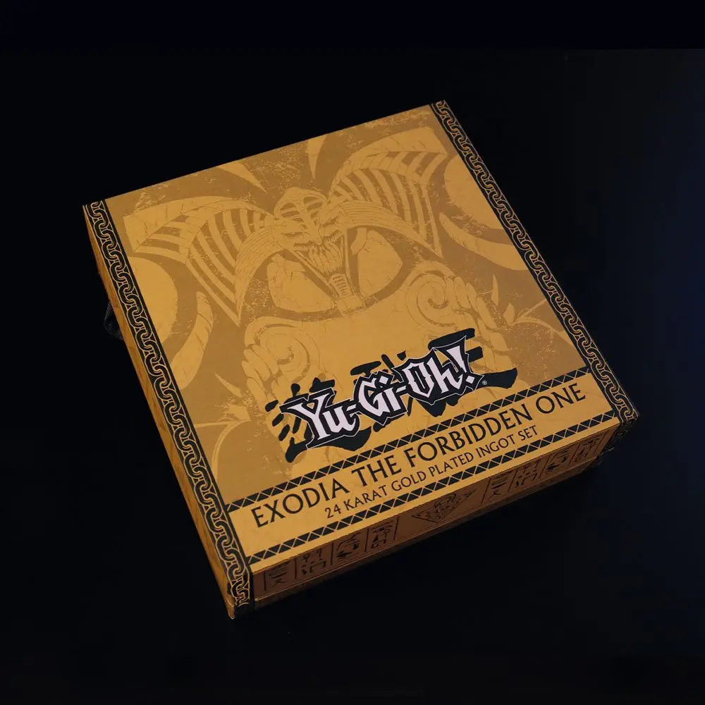 Yu-Gi-Oh! Metallbarren 5er-Set Exodia the Forbidden One Limited Edition (vergoldet) termékfotó