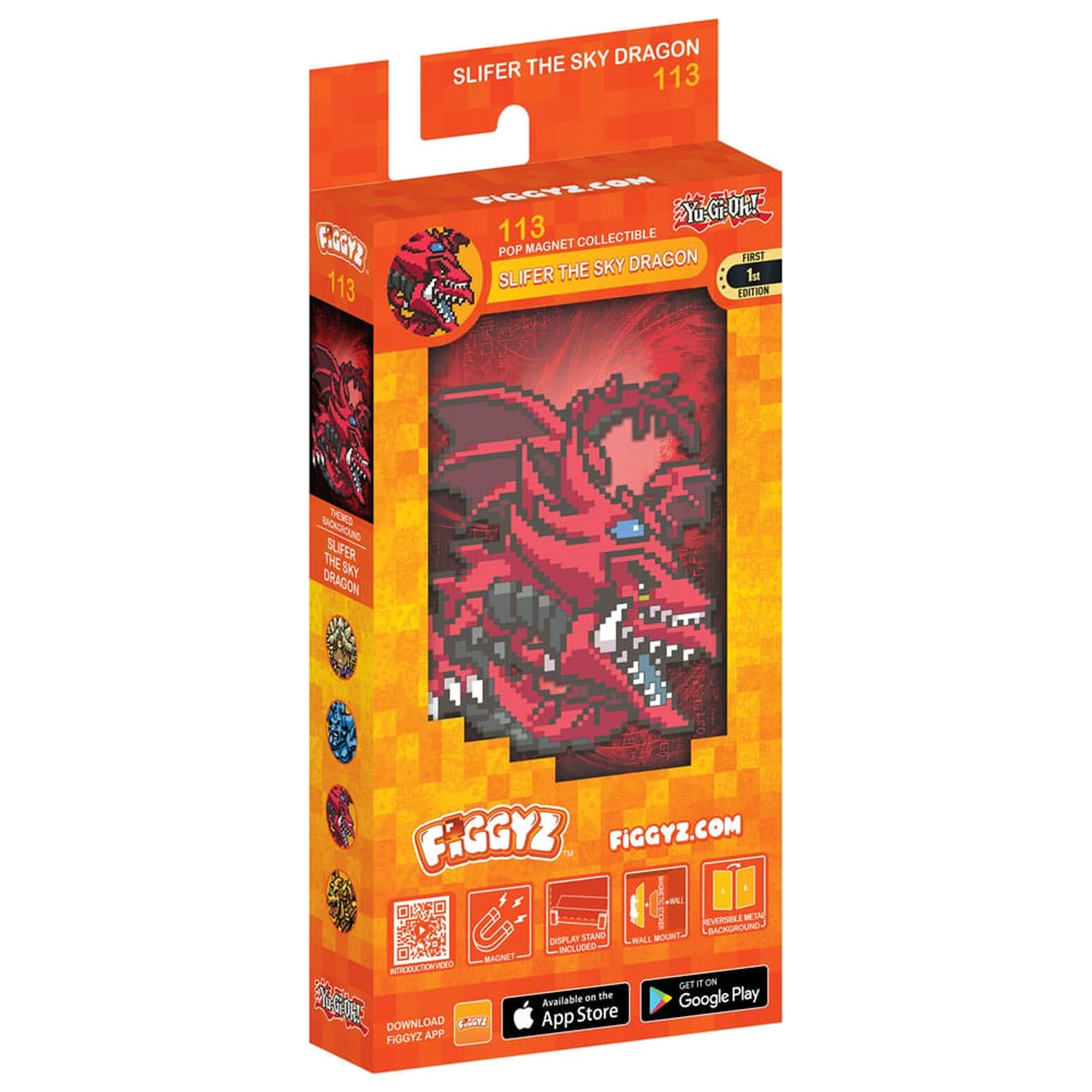 Yu-Gi-Oh! FiGGYZ Magnet Sammelfigur Slifer the Sky Dragon 11 cm Produktfoto
