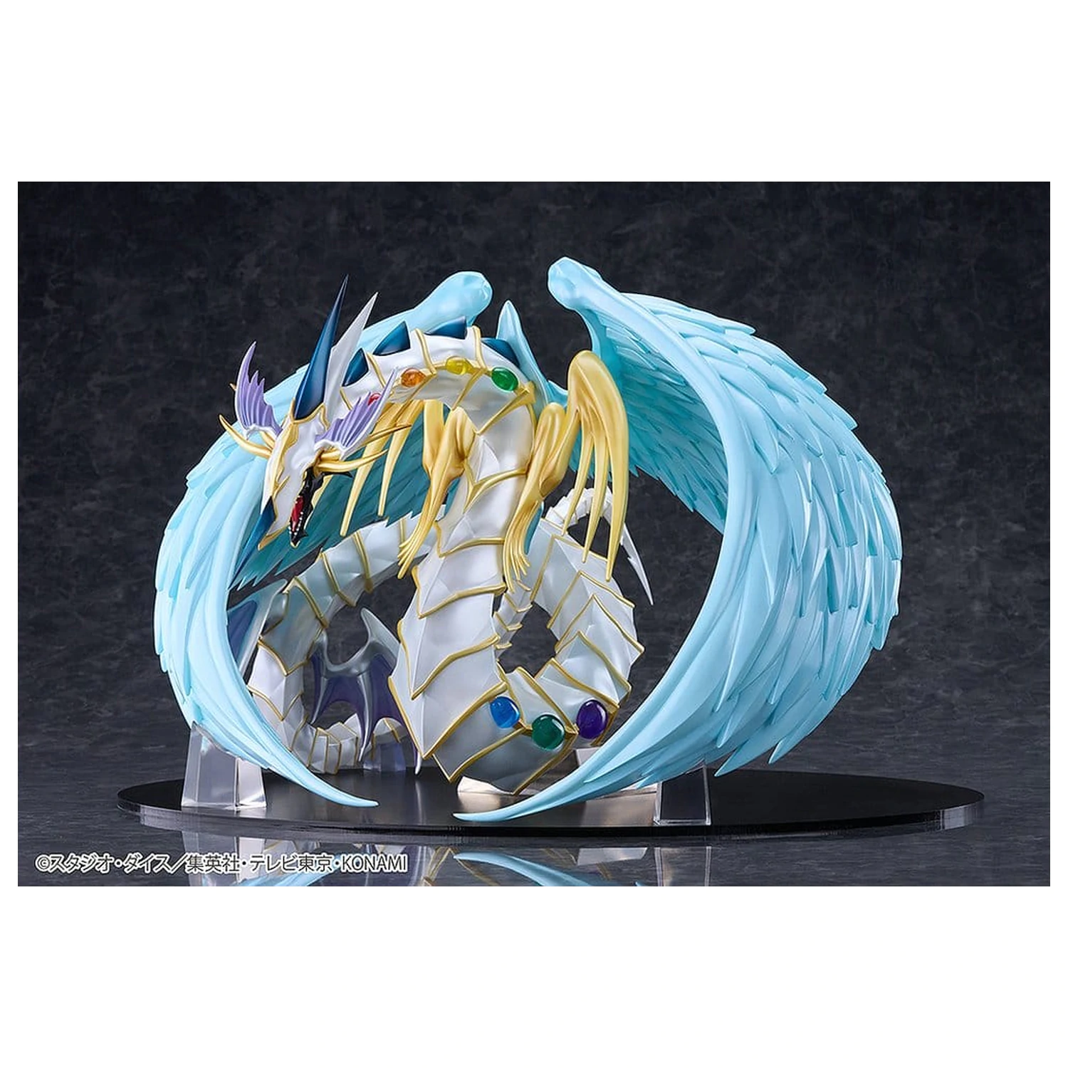Yu-Gi-Oh! GX PVC Figur Rainbow Dragon 28 cm Produktfoto