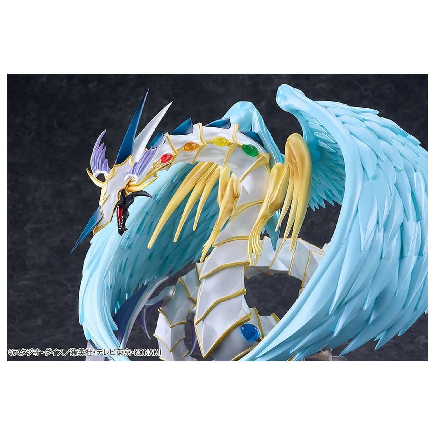 Yu-Gi-Oh! GX PVC Figur Rainbow Dragon 28 cm Produktfoto