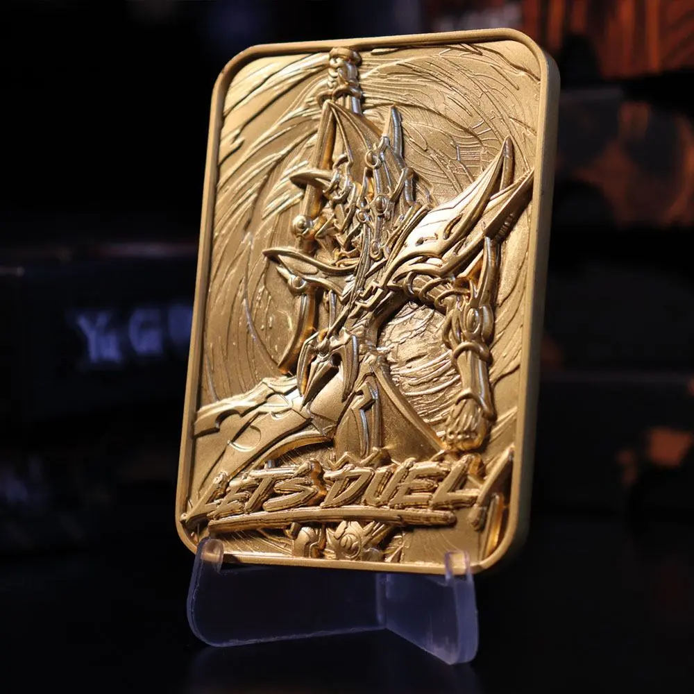 Yu-Gi-Oh! Metallbarren Dark Paladin Limited Edition (vergoldet) Produktfoto