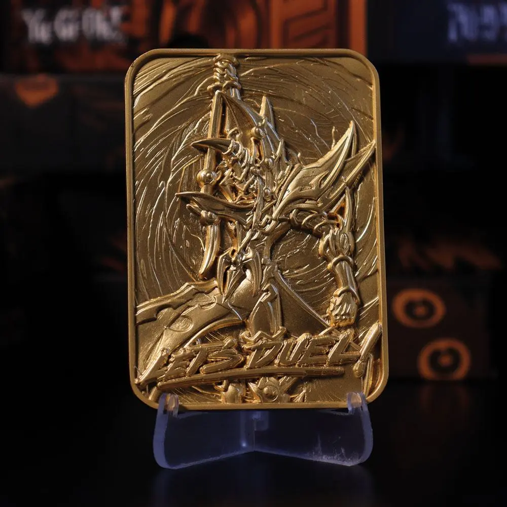 Yu-Gi-Oh! Metallbarren Dark Paladin Limited Edition (vergoldet) Produktfoto