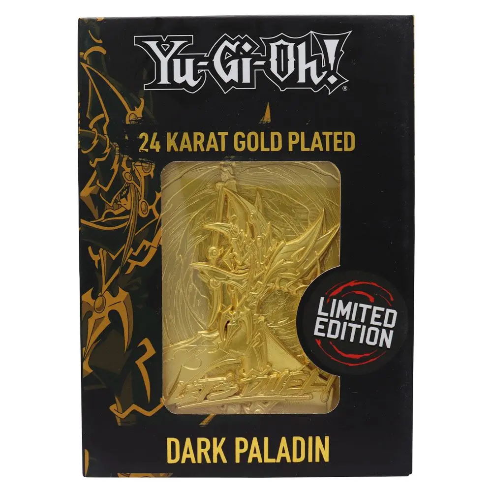 Yu-Gi-Oh! Metallbarren Dark Paladin Limited Edition (vergoldet) Produktfoto