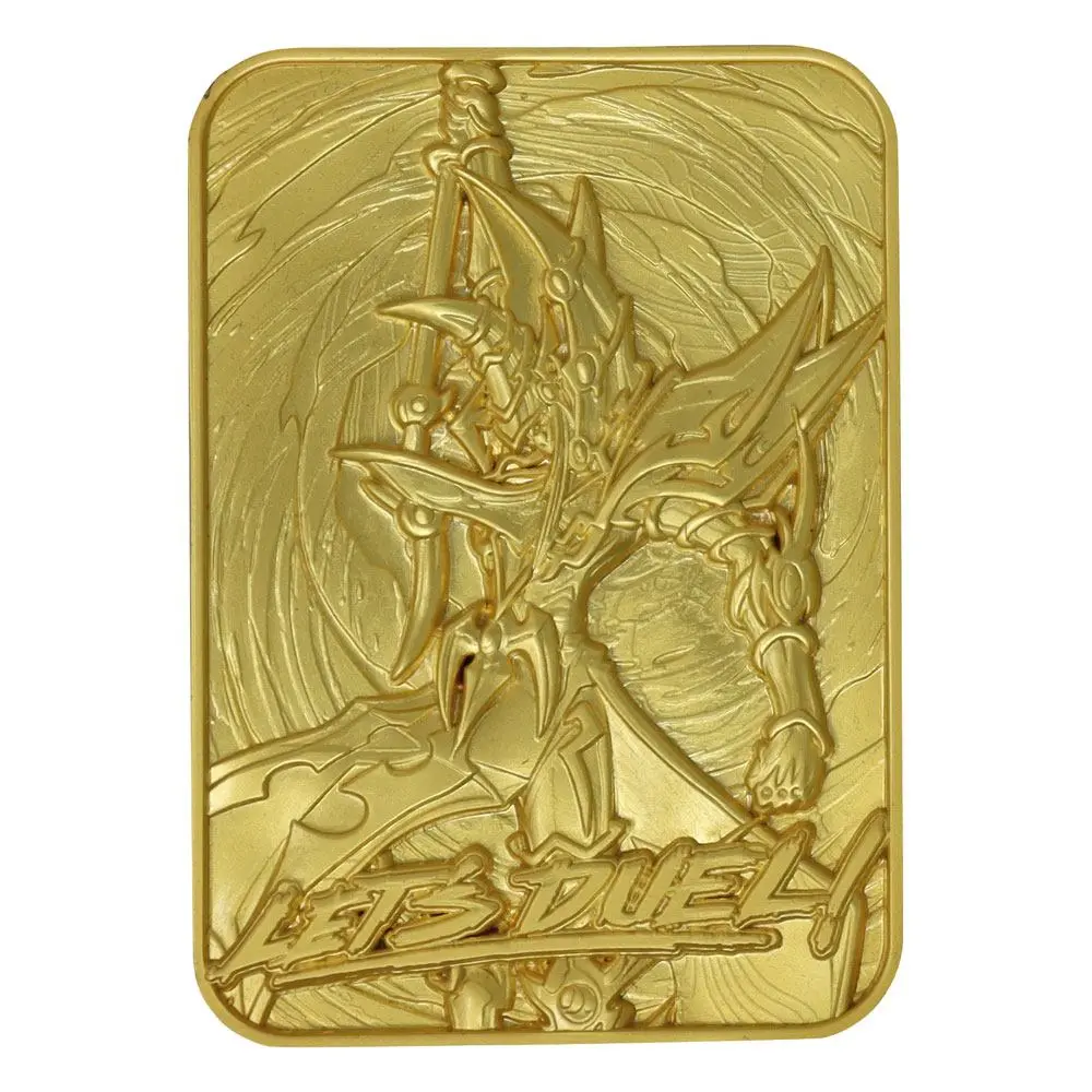 Yu-Gi-Oh! Metallbarren Dark Paladin Limited Edition (vergoldet) Produktfoto