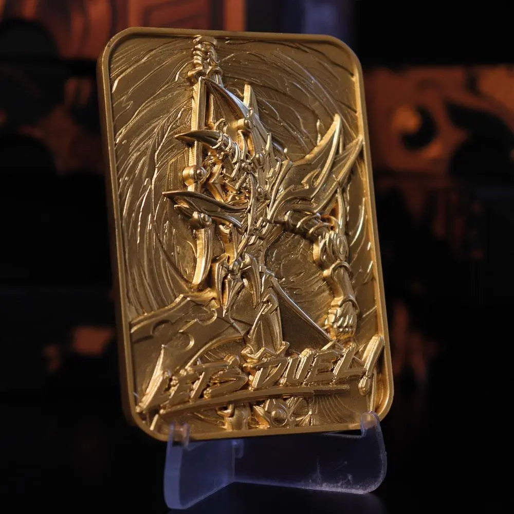 Yu-Gi-Oh! Metallbarren Dark Paladin Limited Edition (vergoldet) Produktfoto