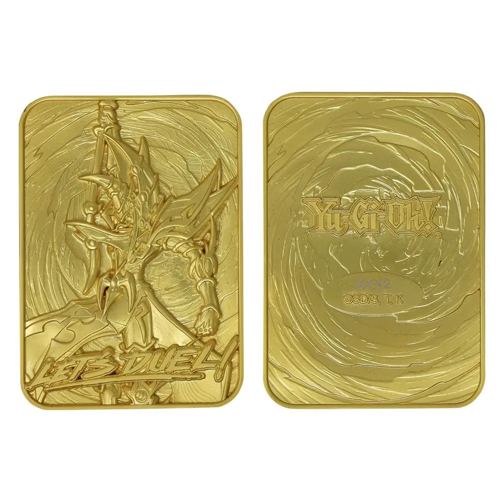 Yu-Gi-Oh! Metallbarren Dark Paladin Limited Edition (vergoldet) Produktfoto
