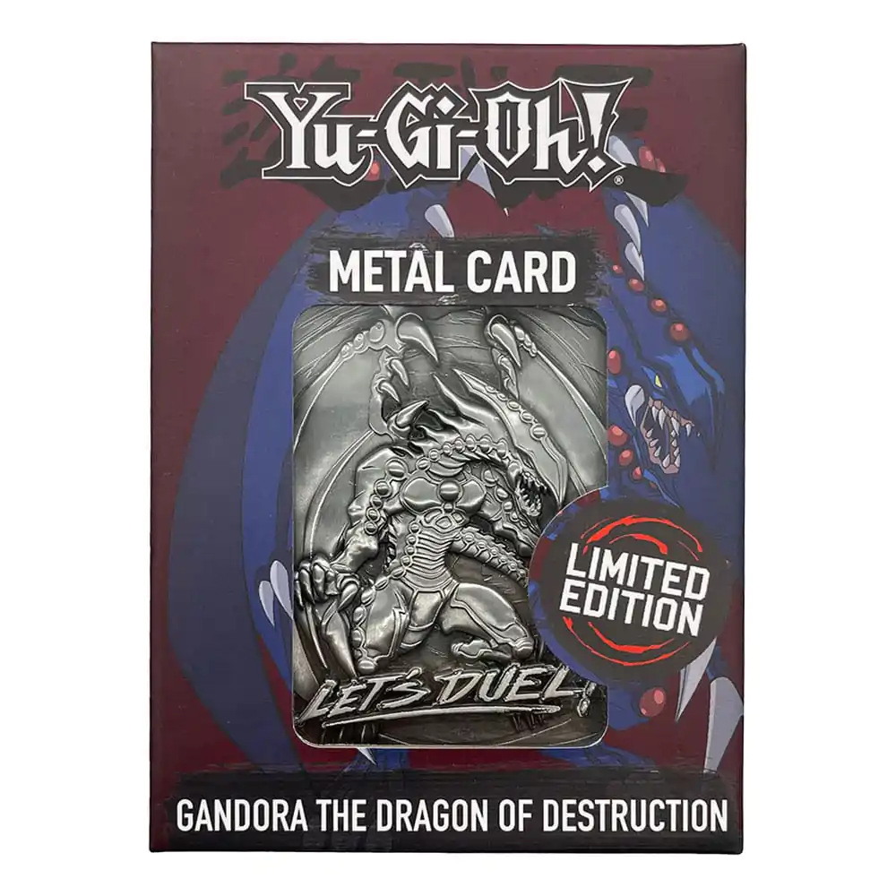 Yu-Gi-Oh! Metallbarren Gandora the Dragon Destruction Limited Edition termékfotó
