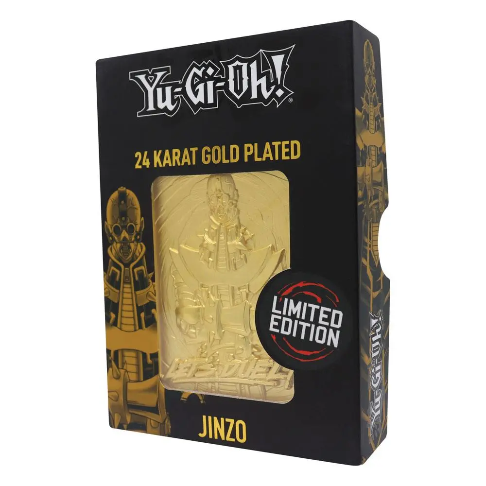 Yu-Gi-Oh! Metallbarren Jinzo Limited Edition (vergoldet) termékfotó