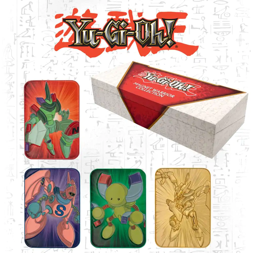 Yu-Gi-Oh! Metallbarren 4er-Set Magnet Warrior Limited Edition termékfotó