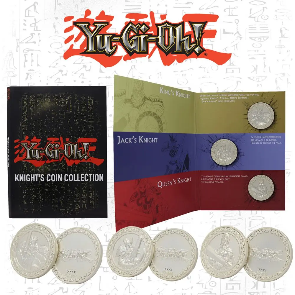 Yu-Gi-Oh! Sammelmünzen 3er-Pack Knights Produktfoto