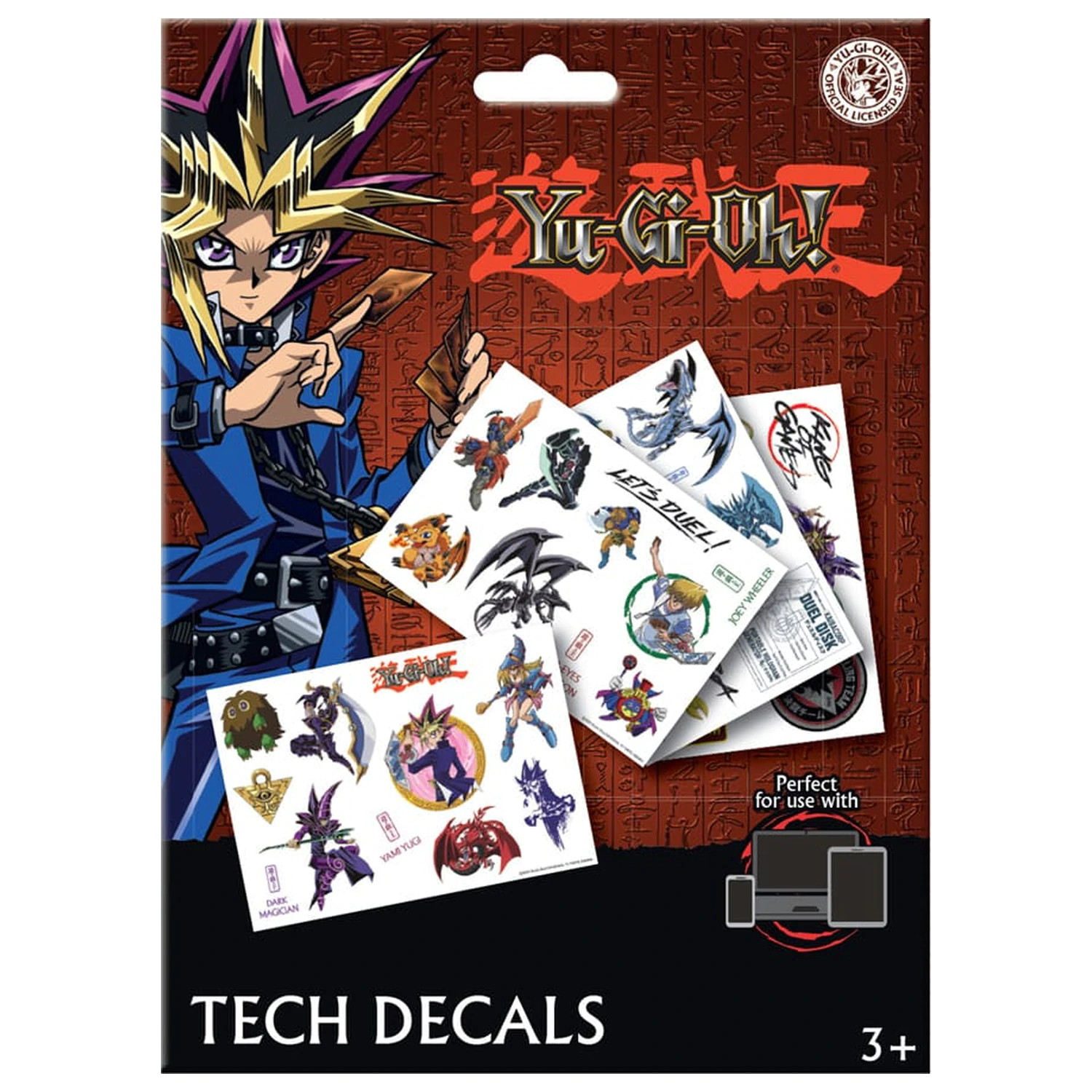 Yu-Gi-Oh! Technik Aufkleber Pack Produktfoto