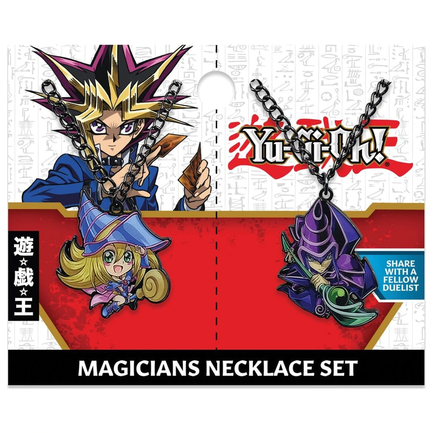 Yu-Gi-Oh! Magician Halskette Twin Set 4 x 4 cm Produktfoto