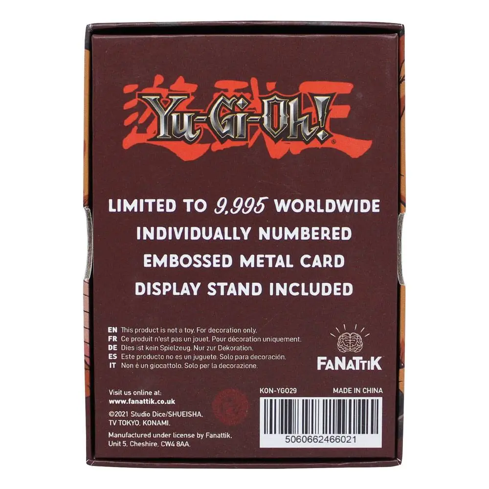 Yu-Gi-Oh! Metallbarren Baby Dragon Limited Edition Produktfoto