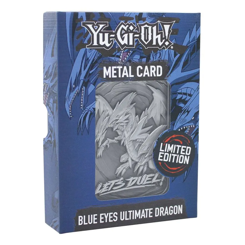 Yu-Gi-Oh! Metallbarren Blue Eyes Ultimate Dragon Limited Edition Produktfoto