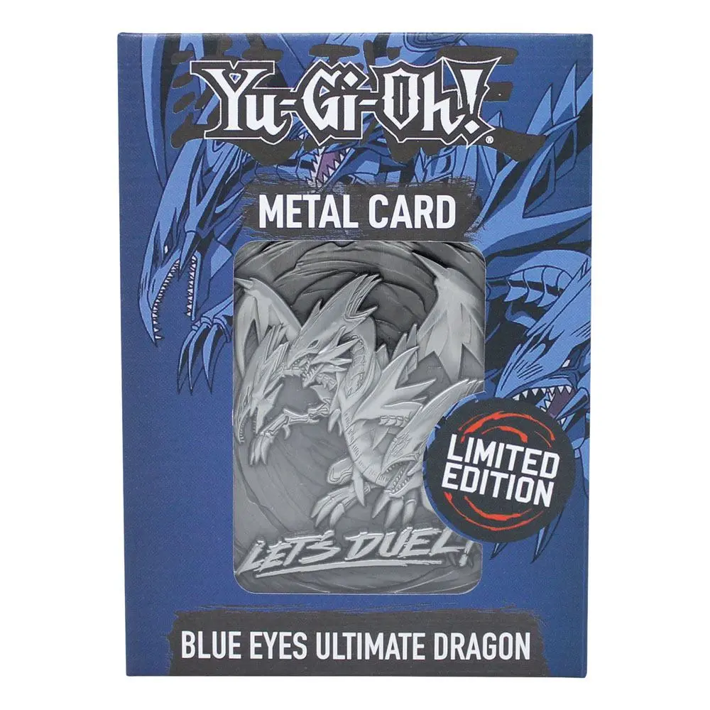 Yu-Gi-Oh! Metallbarren Blue Eyes Ultimate Dragon Limited Edition Produktfoto