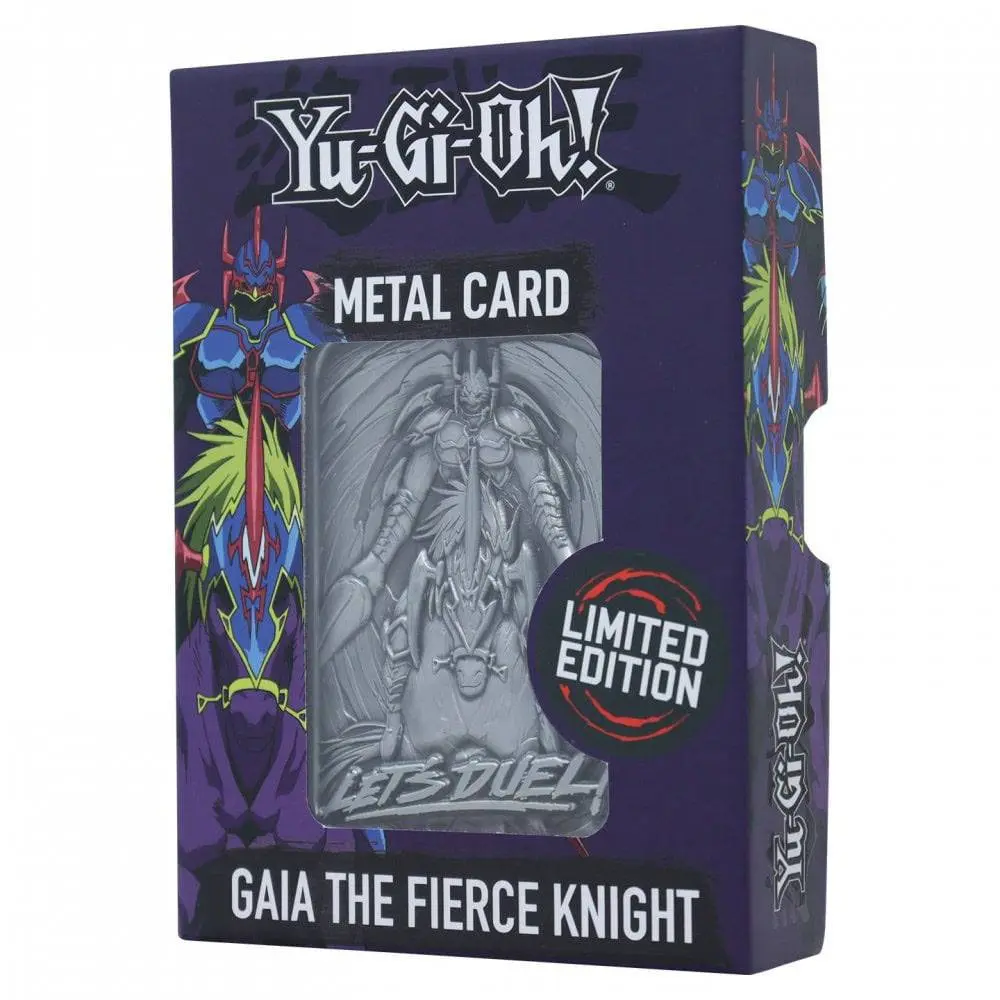 Yu-Gi-Oh! Metal Card Gaia The Fierce Knight Limited Edition termékfotó