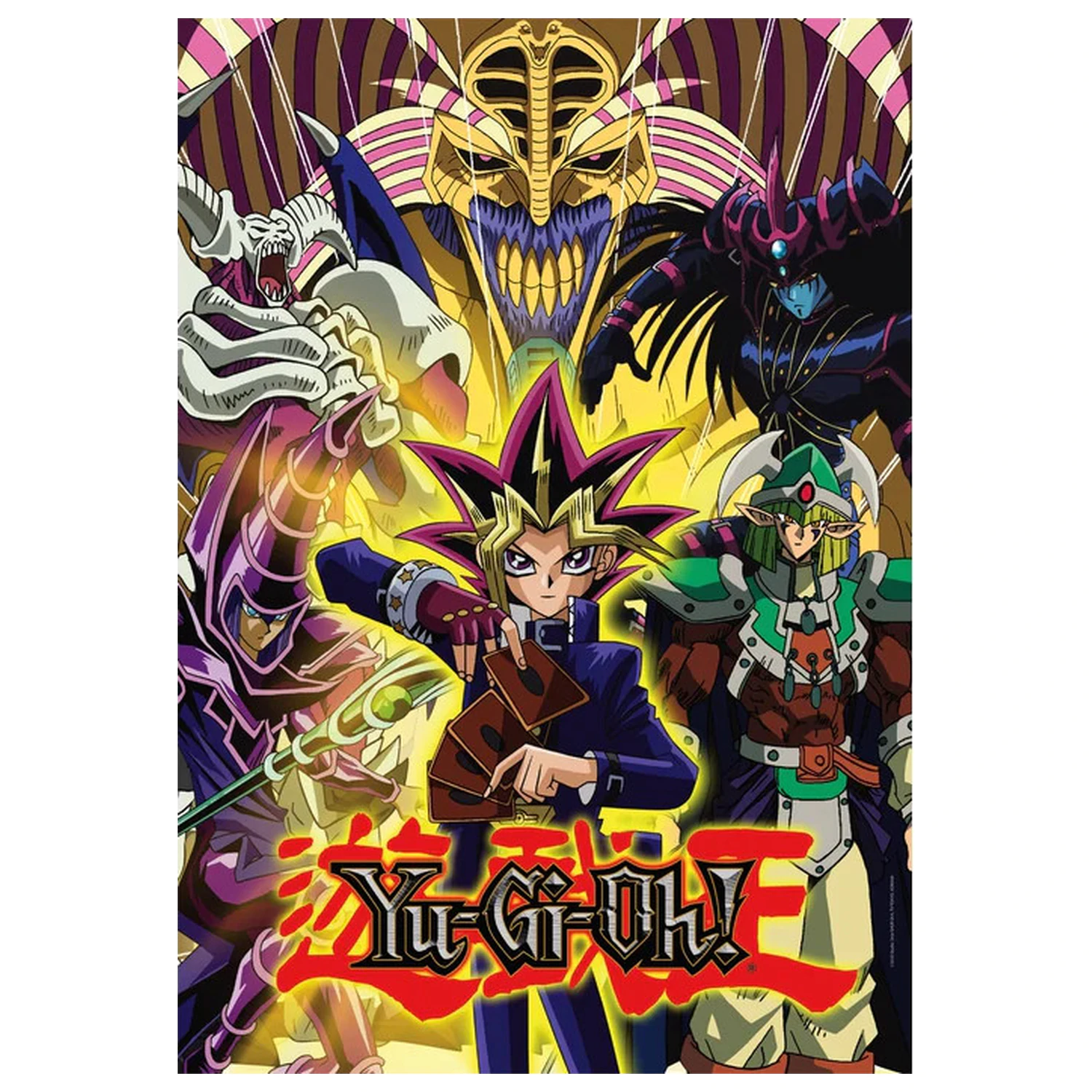 Yu-Gi-Oh! Mystic 1000-Teile kompaktes Puzzle Produktfoto