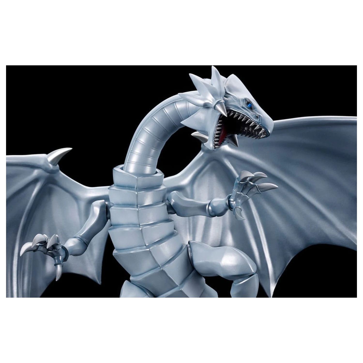 Yu-Gi-Oh! Oshi Works Statue Blue-Eyes White Dragon 25 cm Produktfoto
