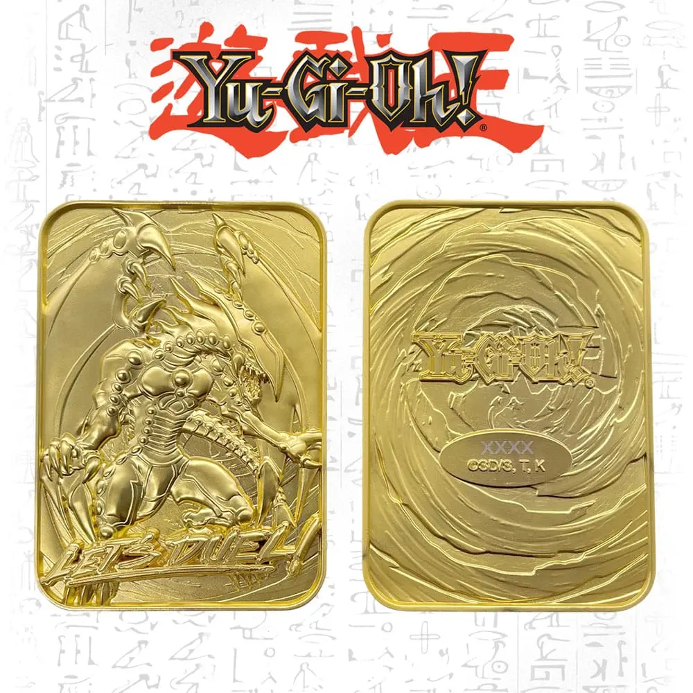 Yu-Gi-Oh! Replik Card Gandra the Dragon of Destruction (vergoldet) termékfotó