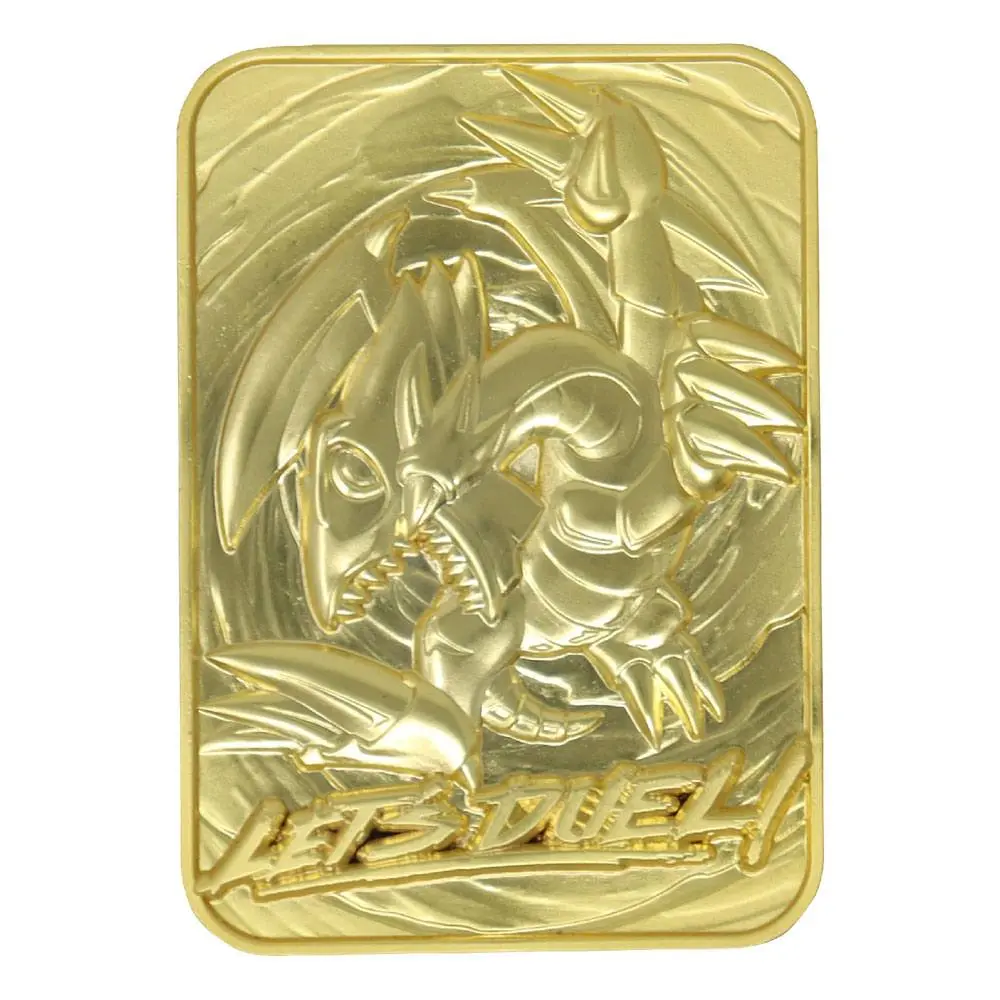 Yu-Gi-Oh! Replik Karte Blue Eyes Toon Dragon (vergoldet) Produktfoto