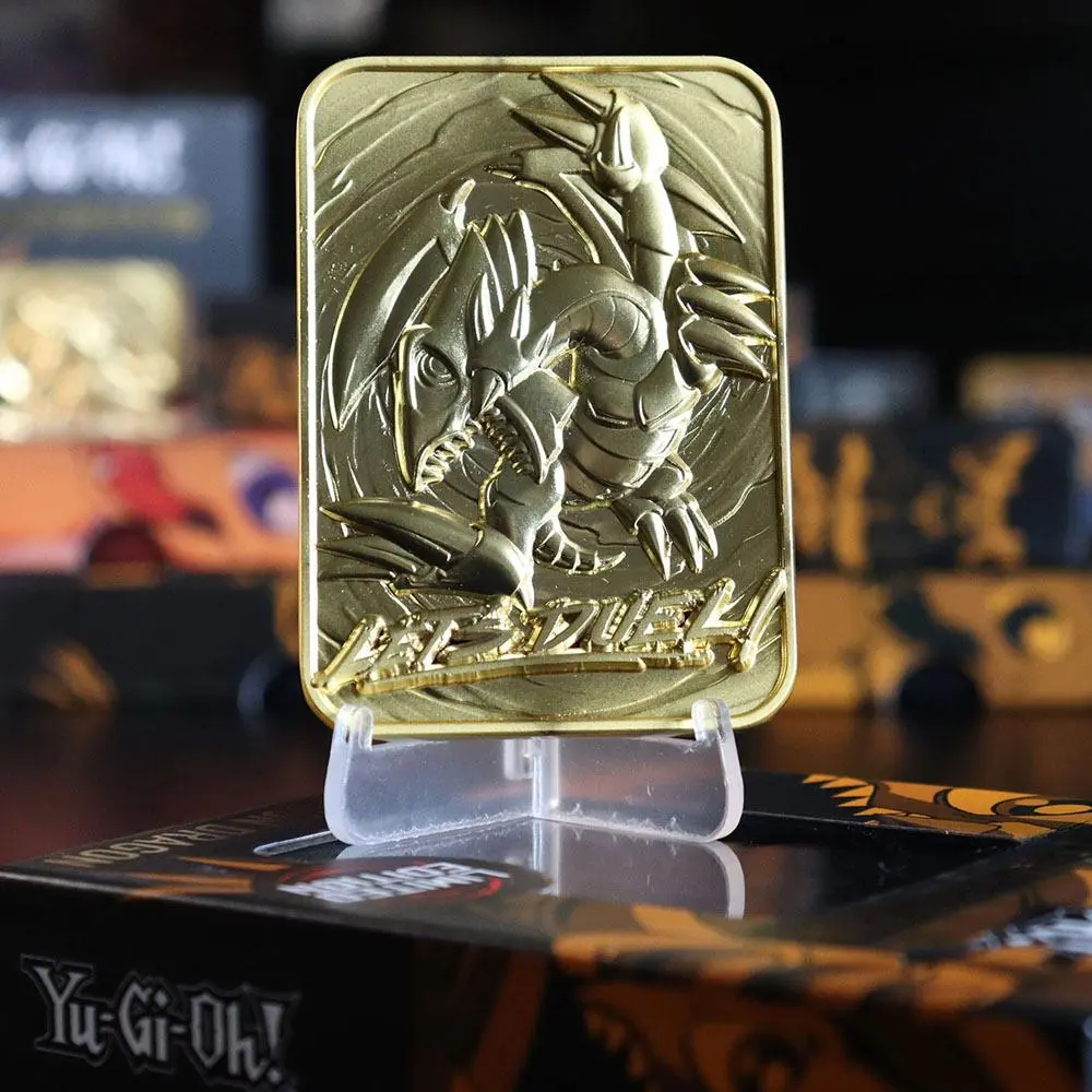 Yu-Gi-Oh! Replik Karte Blue Eyes Toon Dragon (vergoldet) Produktfoto