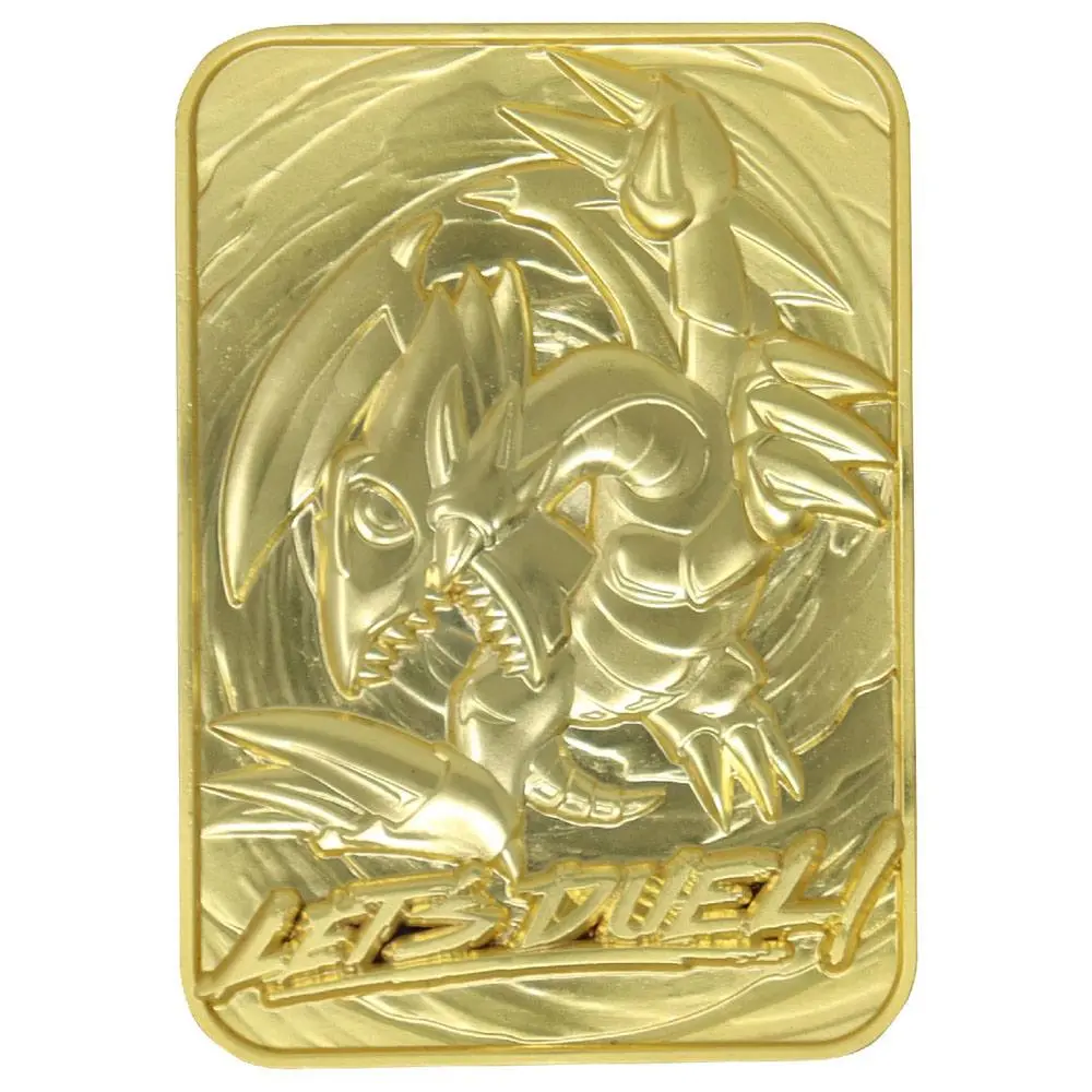 Yu-Gi-Oh! Replik Karte Blue Eyes Toon Dragon (vergoldet) Produktfoto