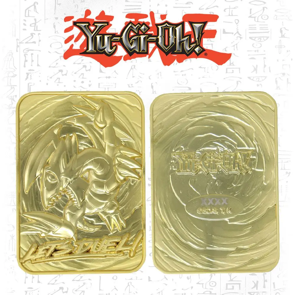 Yu-Gi-Oh! Replik Karte Blue Eyes Toon Dragon (vergoldet) Produktfoto