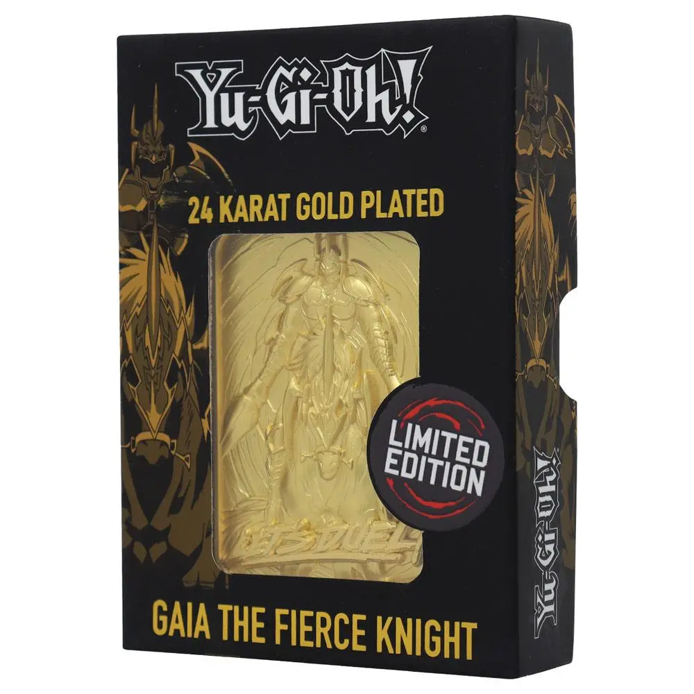 Yu-Gi-Oh! Replik Karte Gaia the Fierce Knight (vergoldet) termékfotó