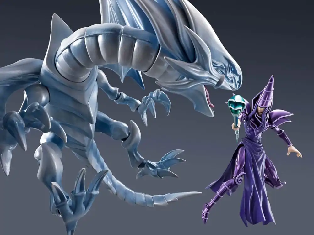 Yu-Gi-Oh! S.H. MonsterArts Actionfigur Dark Magician 19 cm termékfotó