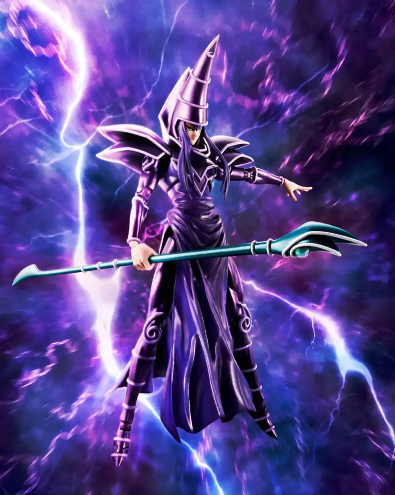 Yu-Gi-Oh! S.H. MonsterArts Actionfigur Dark Magician 19 cm termékfotó