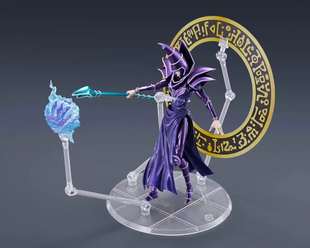 Yu-Gi-Oh! S.H. MonsterArts Actionfigur Dark Magician 19 cm termékfotó