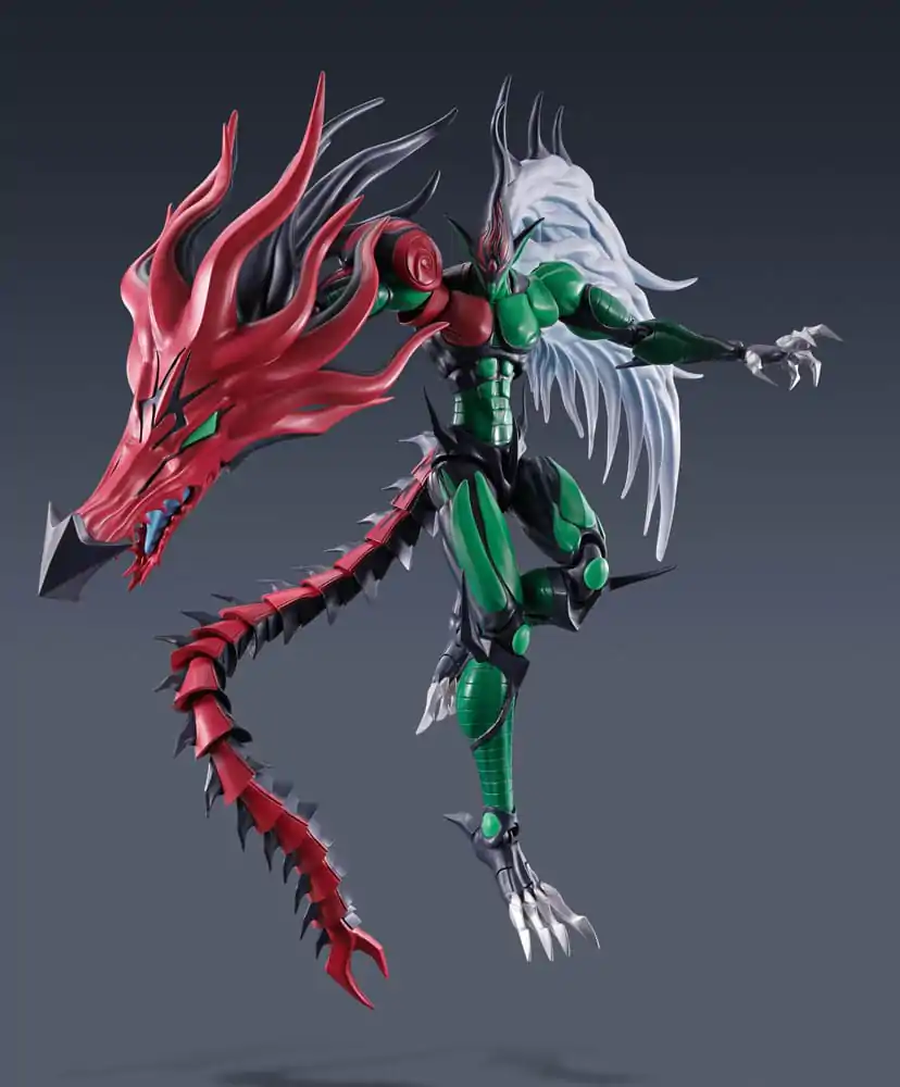 Yu-Gi-Oh! S.H. MonsterArts Actionfigur Elemental Hero Flame Wingman 19 cm Produktfoto