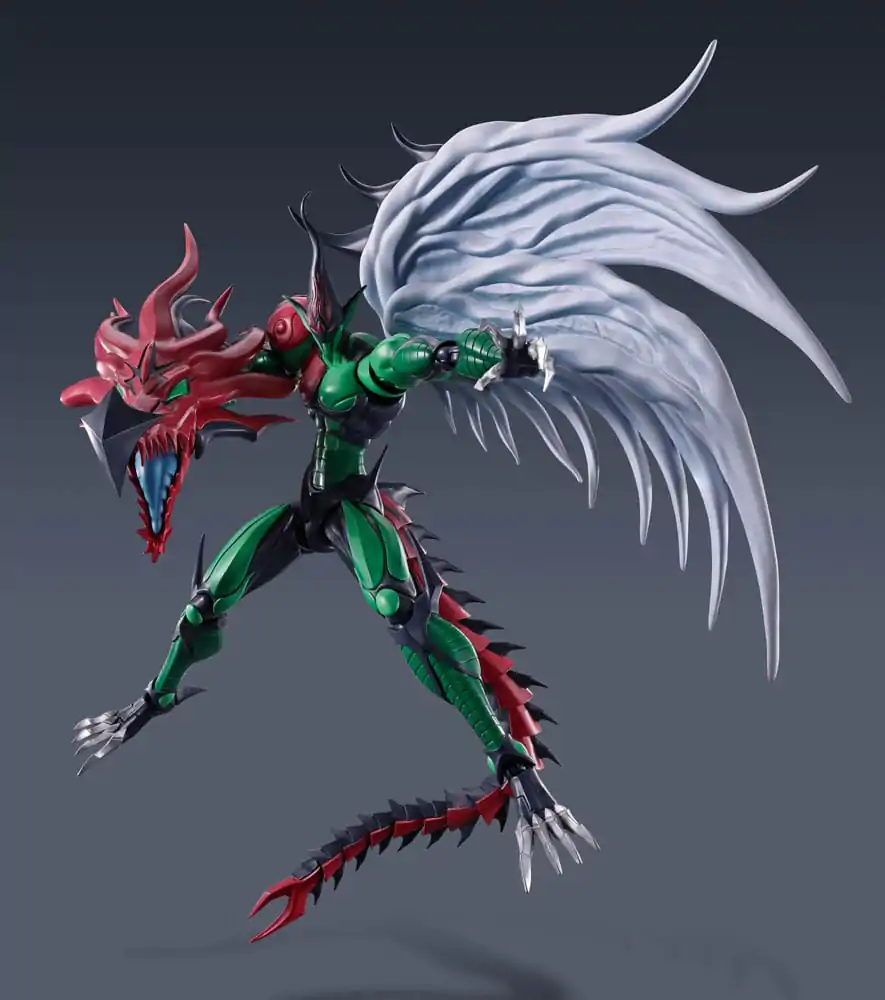 Yu-Gi-Oh! S.H. MonsterArts Actionfigur Elemental Hero Flame Wingman 19 cm Produktfoto