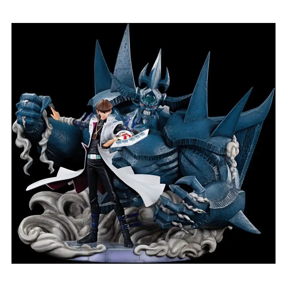 Yu-Gi-Oh! Statue Set Seto Kaiba & Obelisk the Tormentor 50 cm Produktfoto