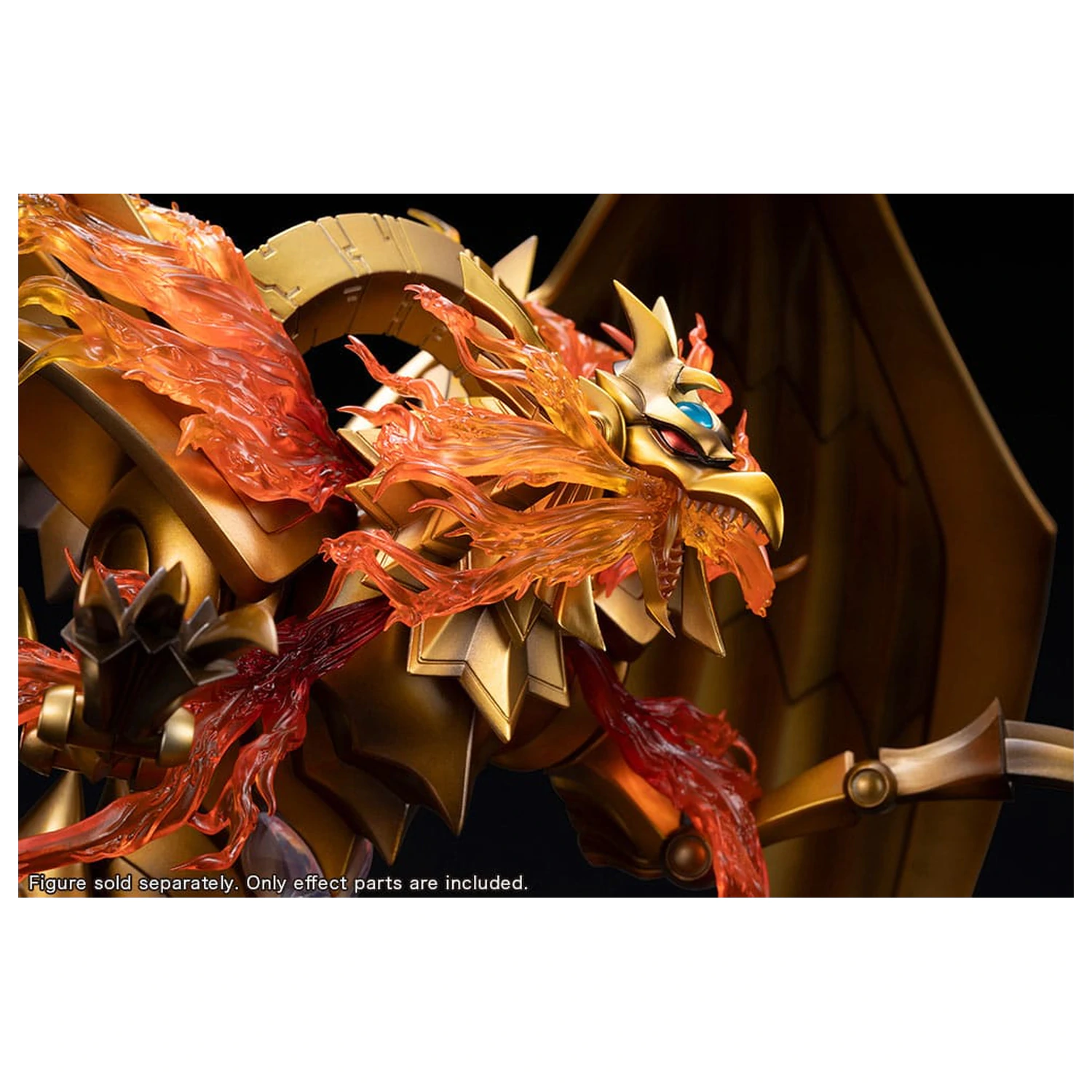Yu-Gi-Oh! PVC Statue Zubehör The Winged Dragon of Ra Egyptian God Erweiterung Teile Set Produktfoto