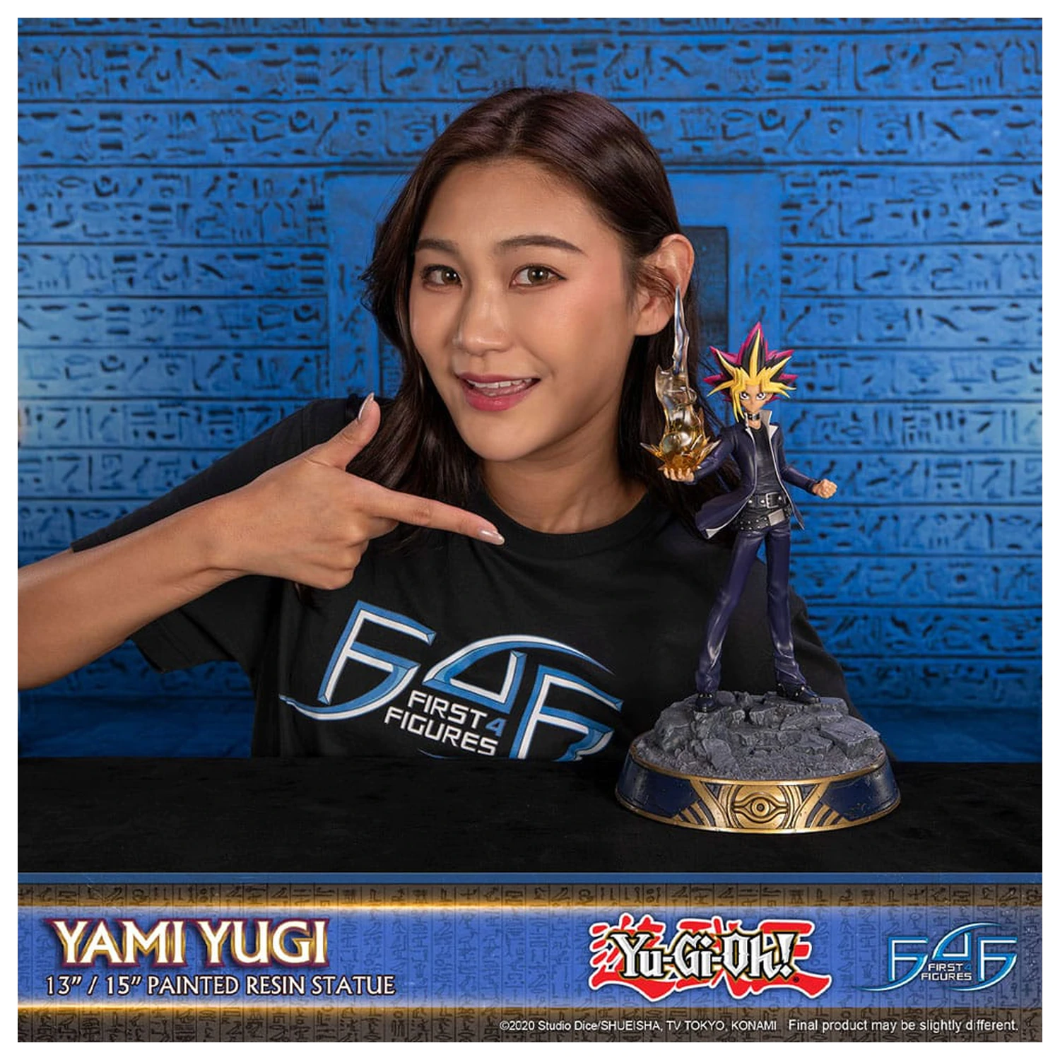 Yu-Gi-Oh! Statue Yami Yugi 31 cm Produktfoto
