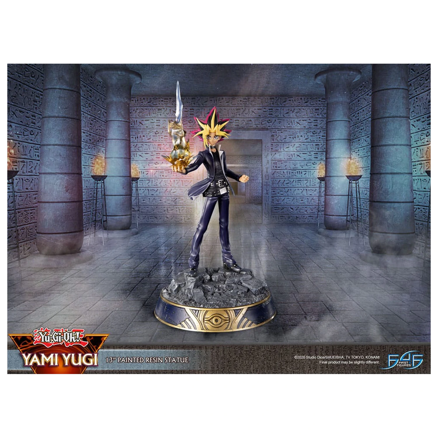Yu-Gi-Oh! Statue Yami Yugi 31 cm Produktfoto
