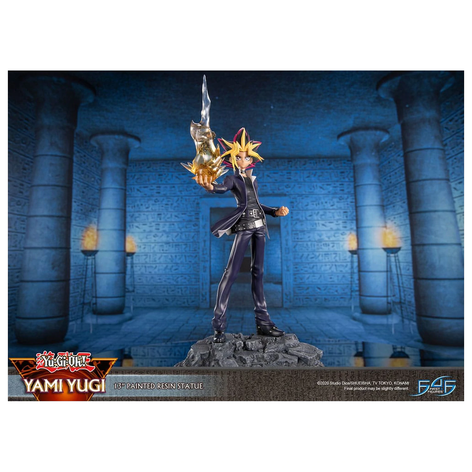 Yu-Gi-Oh! Statue Yami Yugi 31 cm Produktfoto