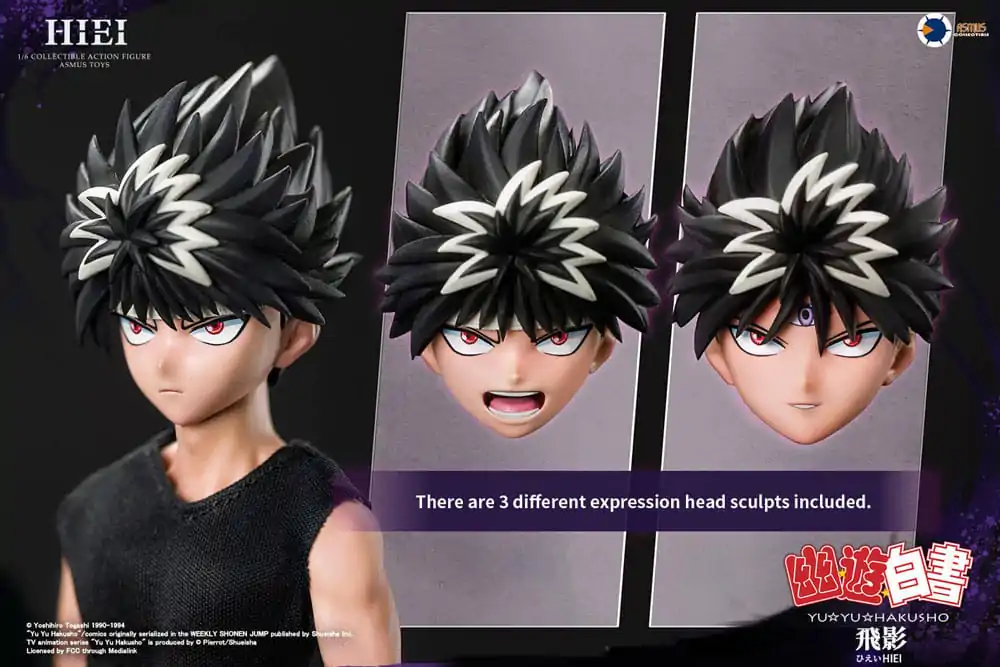 Yu Yu Hakusho Actionfigur 1/6 Hiei (Luxury Version) 30 cm Produktfoto