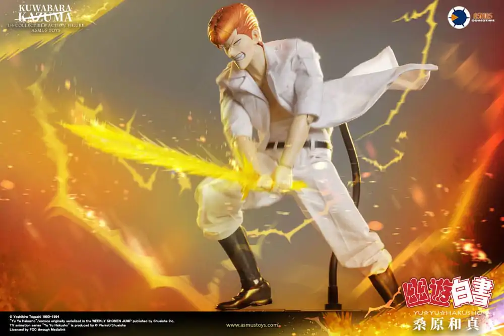 Yu Yu Hakusho Actionfigur 1/6 Kazuma Kuwabara 30 cm termékfotó