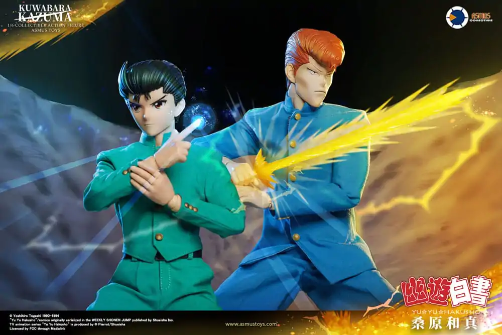 Yu Yu Hakusho Actionfigur 1/6 Kazuma Kuwabara 30 cm termékfotó