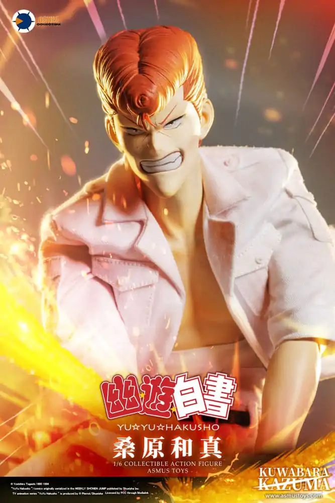 Yu Yu Hakusho Actionfigur 1/6 Kazuma Kuwabara 30 cm termékfotó