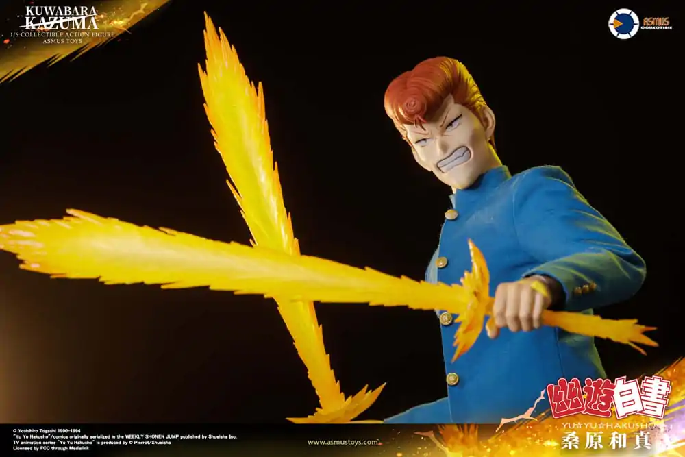 Yu Yu Hakusho Actionfigur 1/6 Kazuma Kuwabara (Luxury Version) 30 cm termékfotó