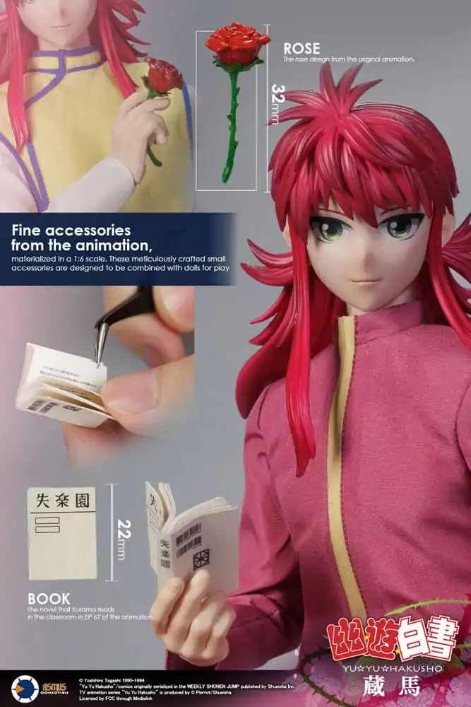 Yu Yu Hakusho Actionfigur 1/6 Kurama 30 cm Produktfoto