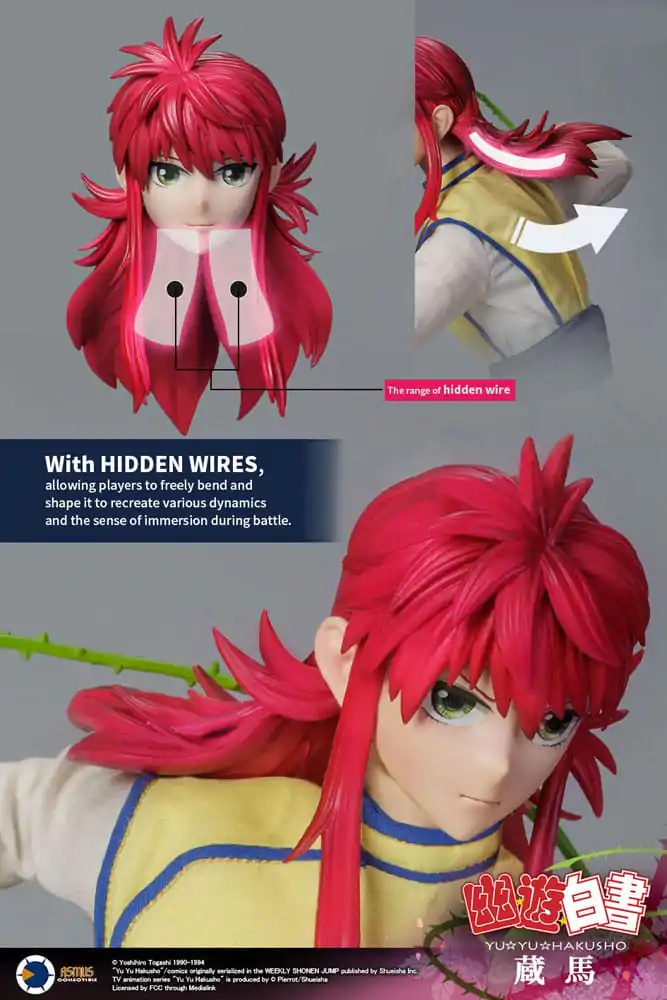Yu Yu Hakusho Actionfigur 1/6 Kurama 30 cm Produktfoto
