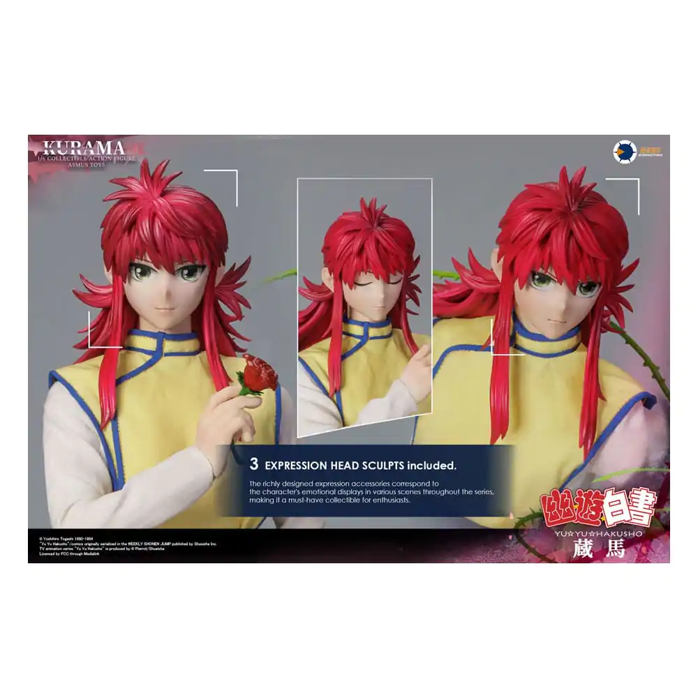 Yu Yu Hakusho Actionfigur 1/6 Kurama (Luxury Edition) 30 cm Produktfoto