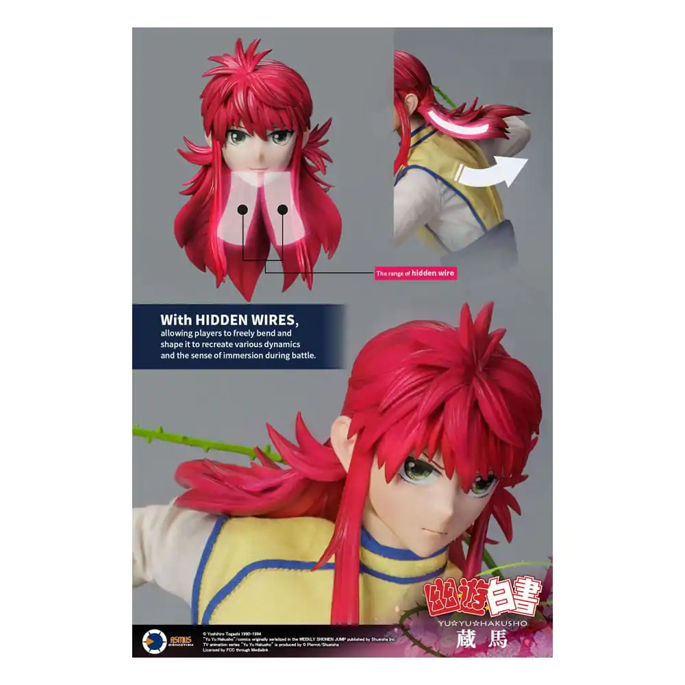 Yu Yu Hakusho Actionfigur 1/6 Kurama (Luxury Edition) 30 cm Produktfoto