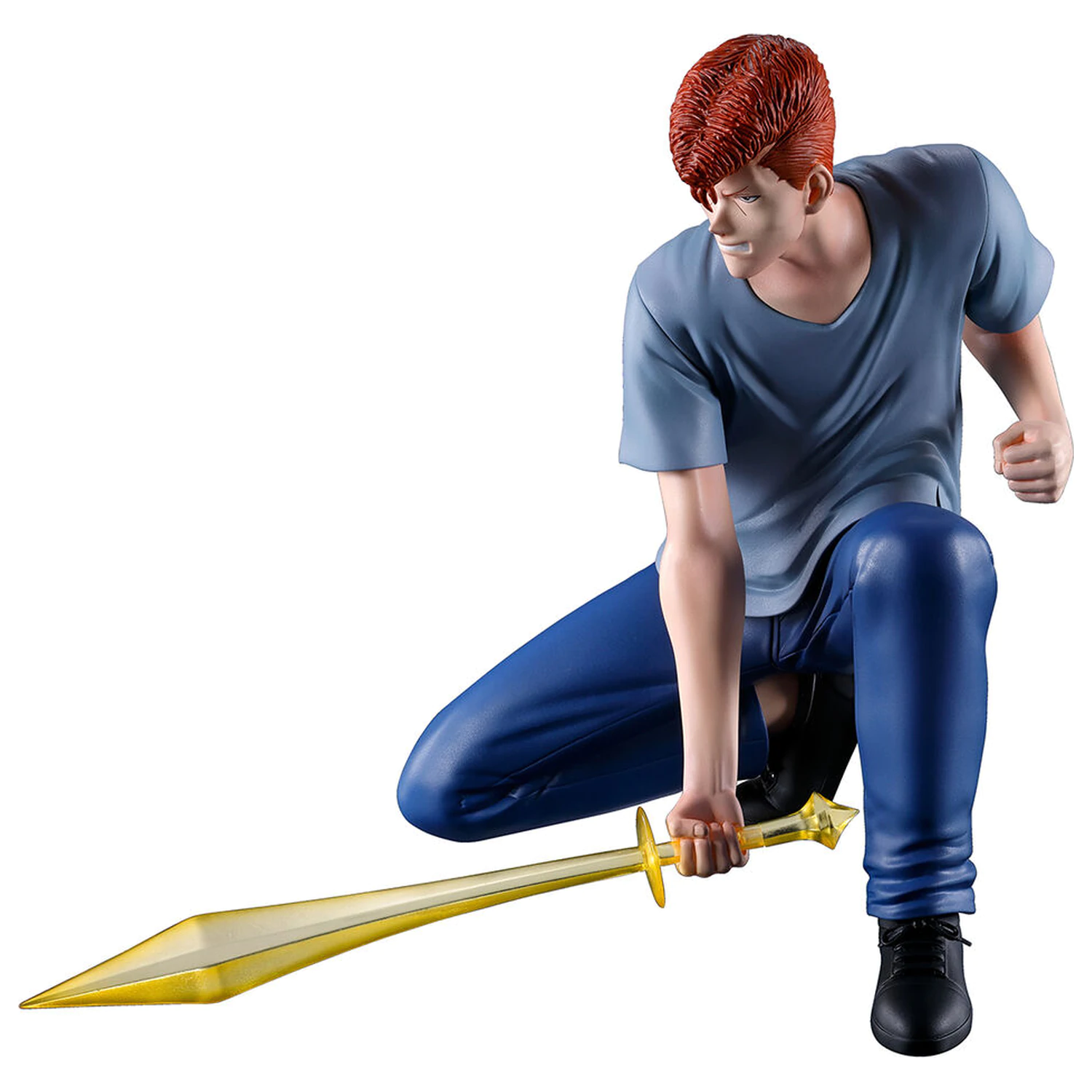 Yu Yu Hakusho Chapter Black Saga Kazuma Kuwabara Ichibansho Figur 16cm Produktfoto